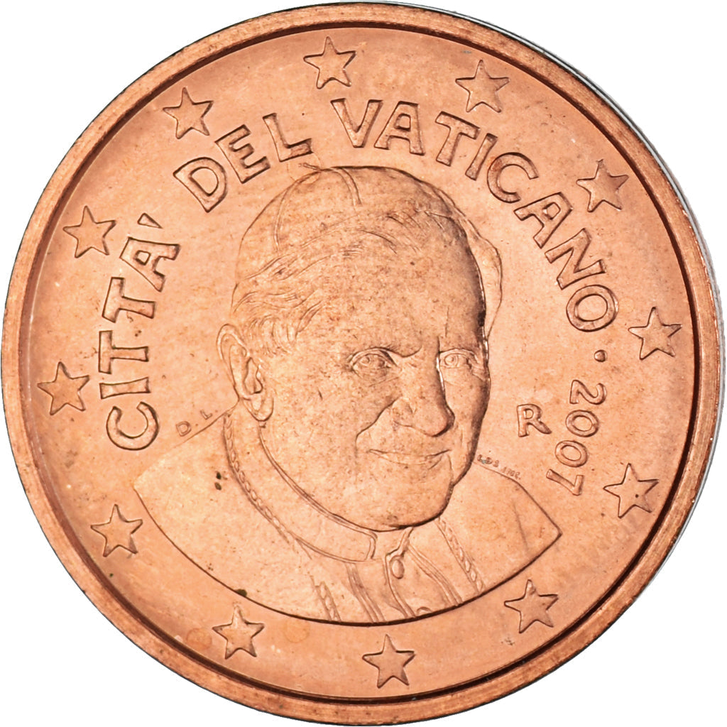 ΠΟΛΗ ΒΑΤΙΚΑΝΟΥ,
2 λεπτά του ευρώ,
2007