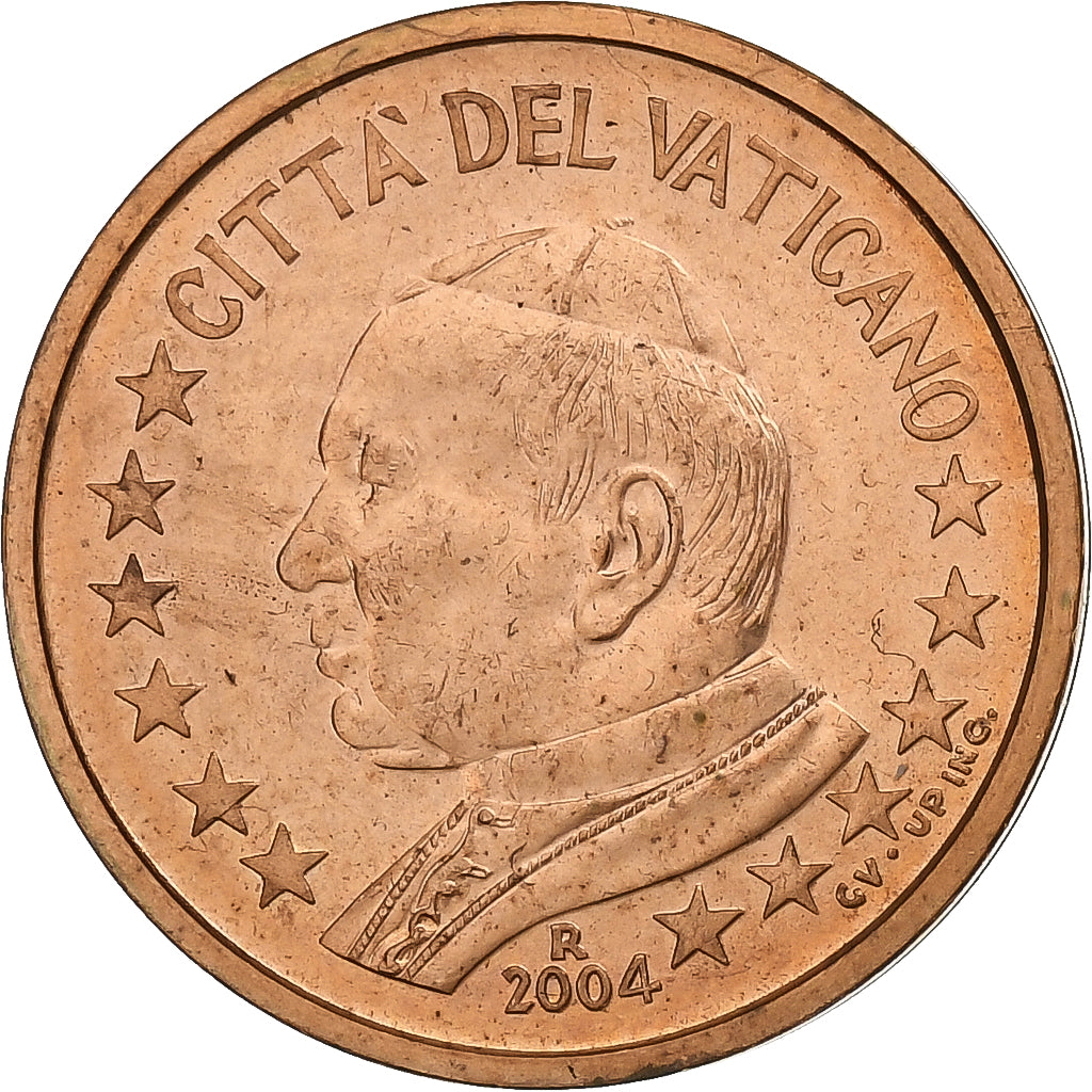 Βατικάνο,
2 λεπτά του ευρώ,
Jean-Paul II