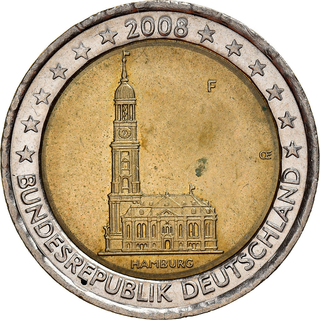 Γερμανία,
2 ευρώ,
2008
