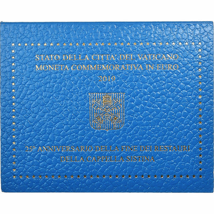 Βατικάνο, 
  
  2 ευρώ, 
  
  Αποκατάσταση της Καπέλα Σιξτίνα